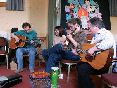 From left: Ian Jesse, Sally Bosson, Paddy Garrigan and Mike Martin.